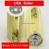 1 SERIES - Battery Adapter - Converts 3 AA Cells to 1 D size - outputs 4.5V USA gallery