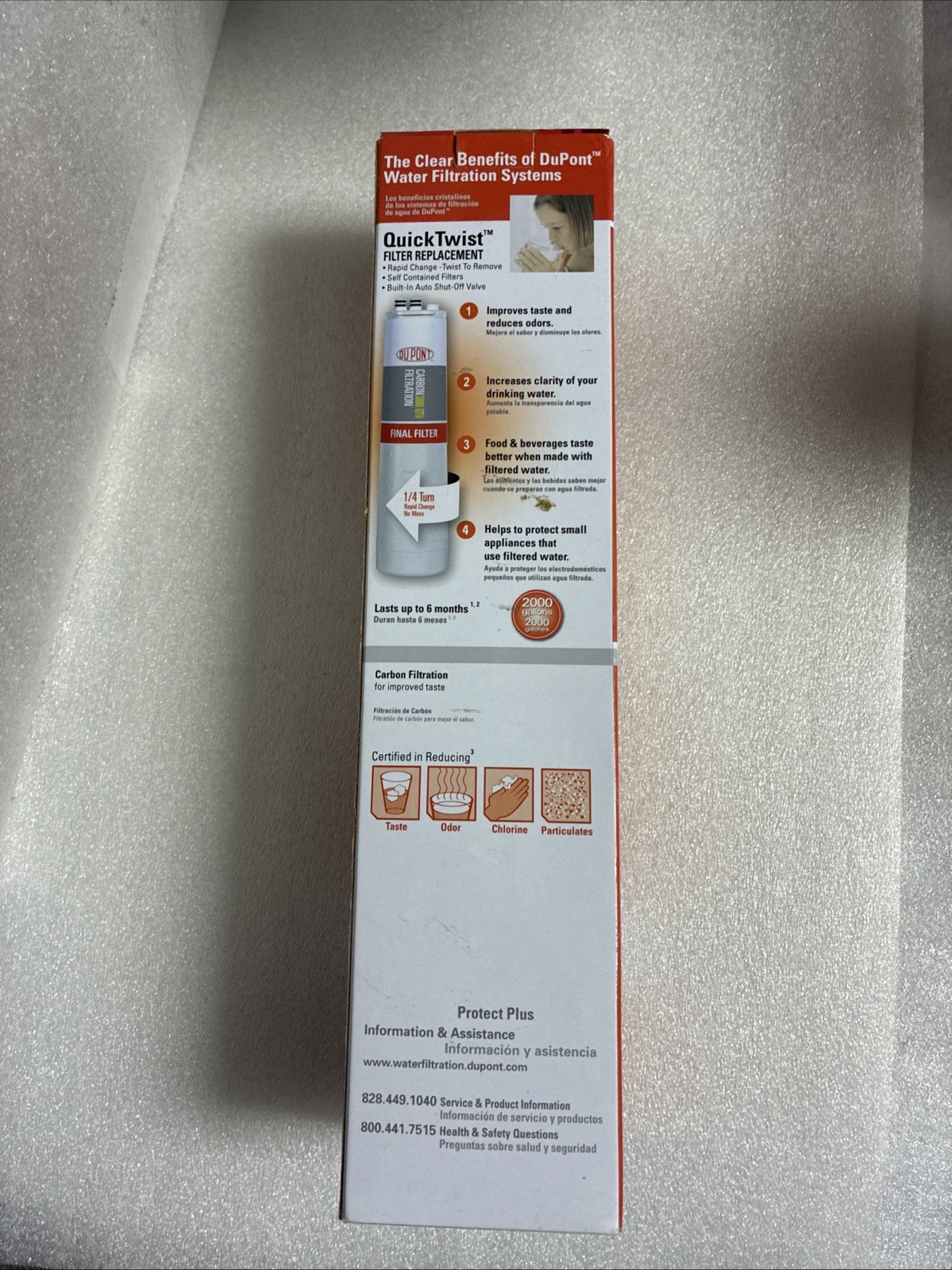 DuPont QuickTwist Water Filter Sediment 300 QT Series WFQTC3001 gallery