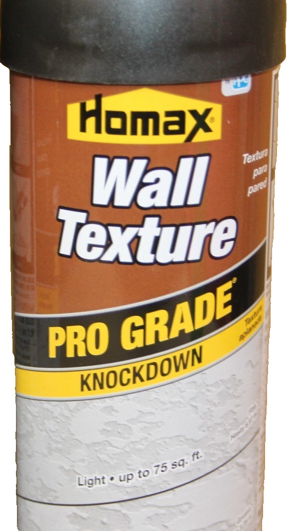 Homax Wall Texture Pro Grade KNOCKDOWN Water Based 25 oz #4565 gallery
