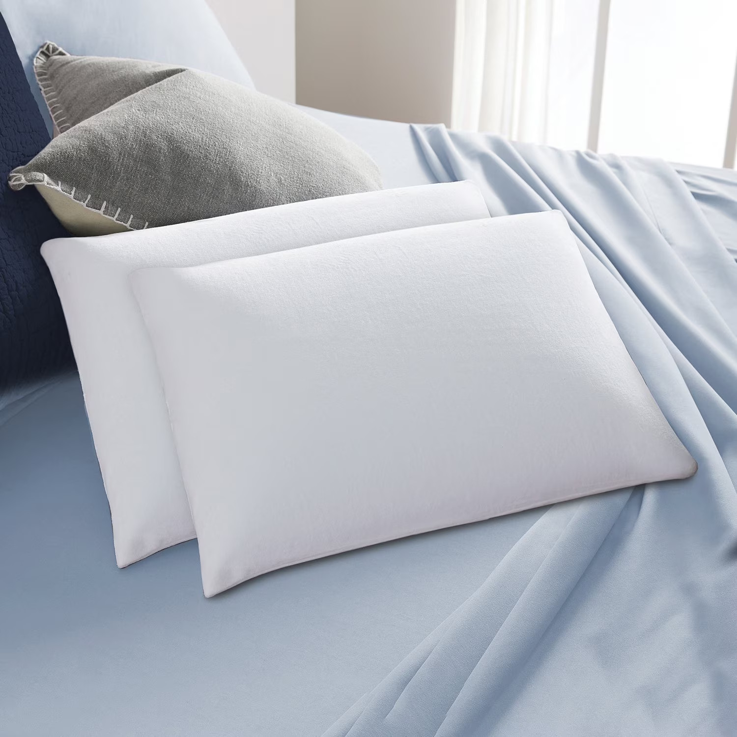 Serta 2-Pack Cooling Gel Memory Foam Bed Pillow gallery
