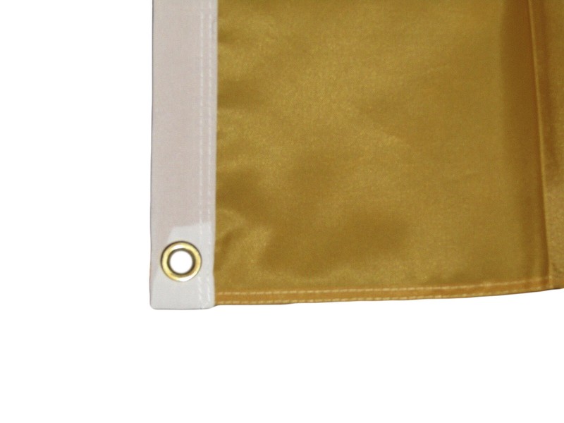 (2 pack lot) 2x3 Gold Solid Plain Blank Color Flag 2'x3' Banner Grommets gallery