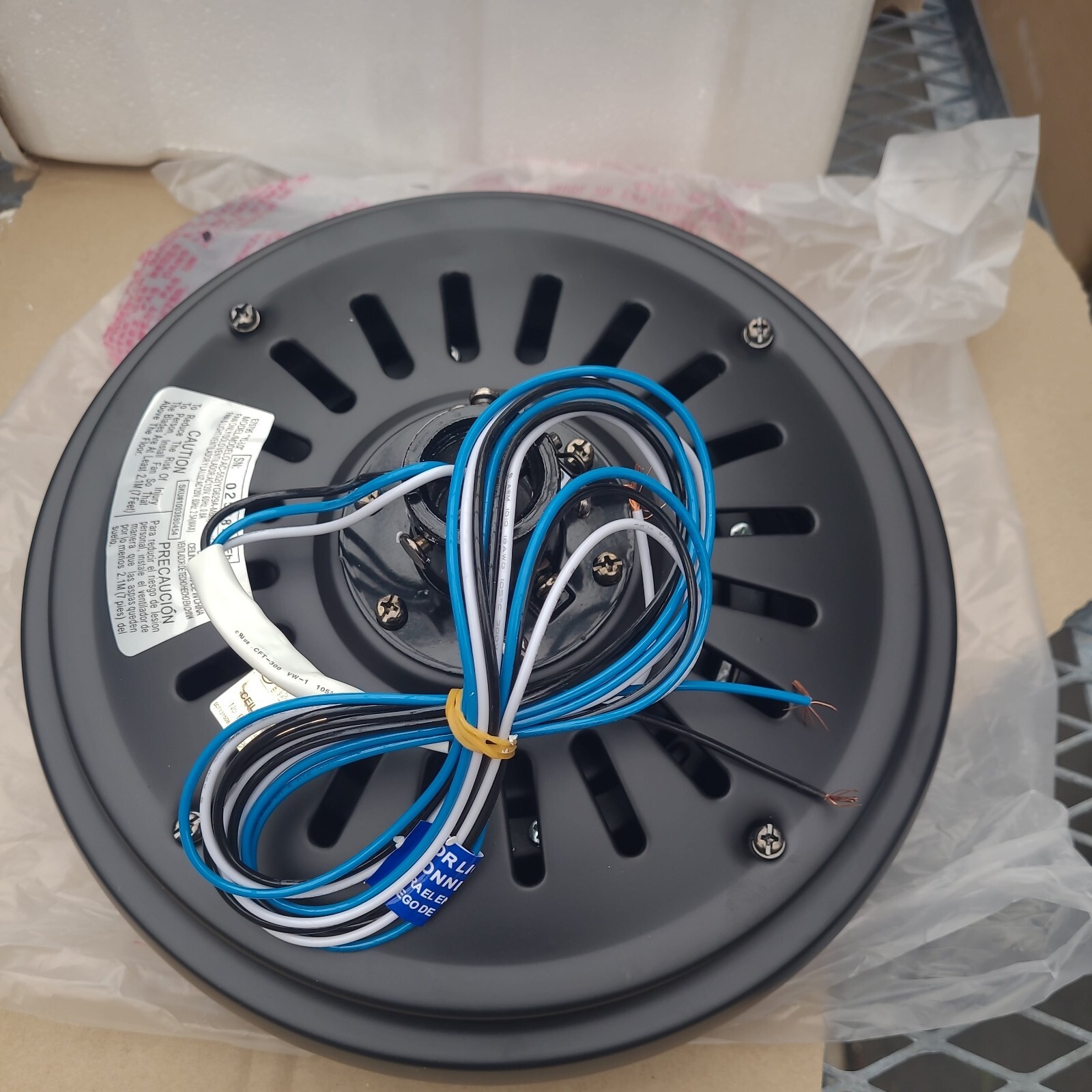 Home Decorators Collection YG629A-MBK Indoor Ceiling Fan - MOTOR REPLACEMENT gallery