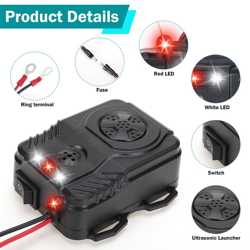 for Car Rat Rodent Deterrent Wire Engine Pest Control Ultrasonic Mouse Repeller gallery