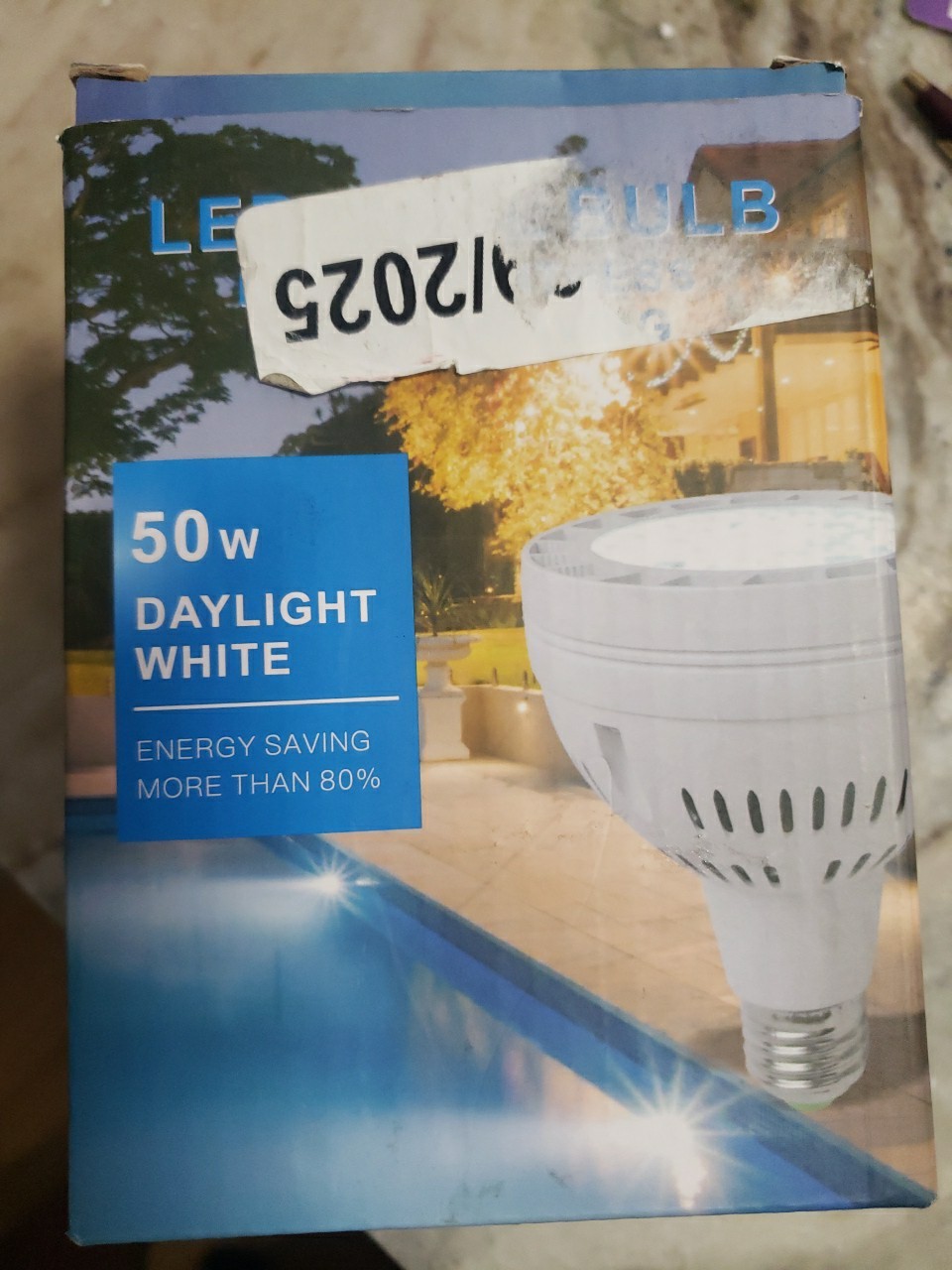 50W LED Pool Light Bulb 110V-120V Bright Daylight White Inground. NEW gallery
