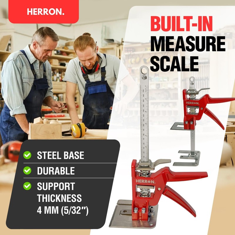Hand Lifting Jack Tool 440 lbs Capacity 2-Pack 6 Inch Lift Height All-Steel gallery