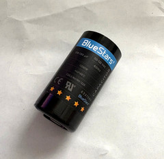 NEW BlueStars CD60B Motor Start Capacitor 108-130uF 110-125VAC 60Hz