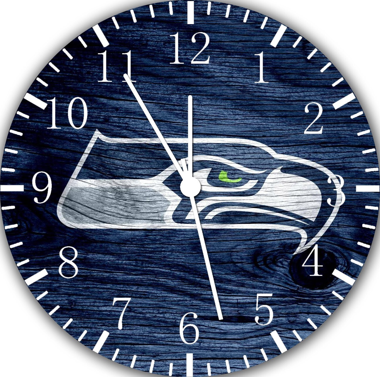 Seattle Seahawks Wall Clock E447 Personalized option with adding names gallery