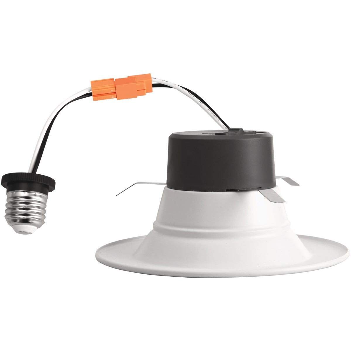 4 In. Retrofit IC Rated White LED CCT Tunable Downlight with Smooth Trim, 650 gallery