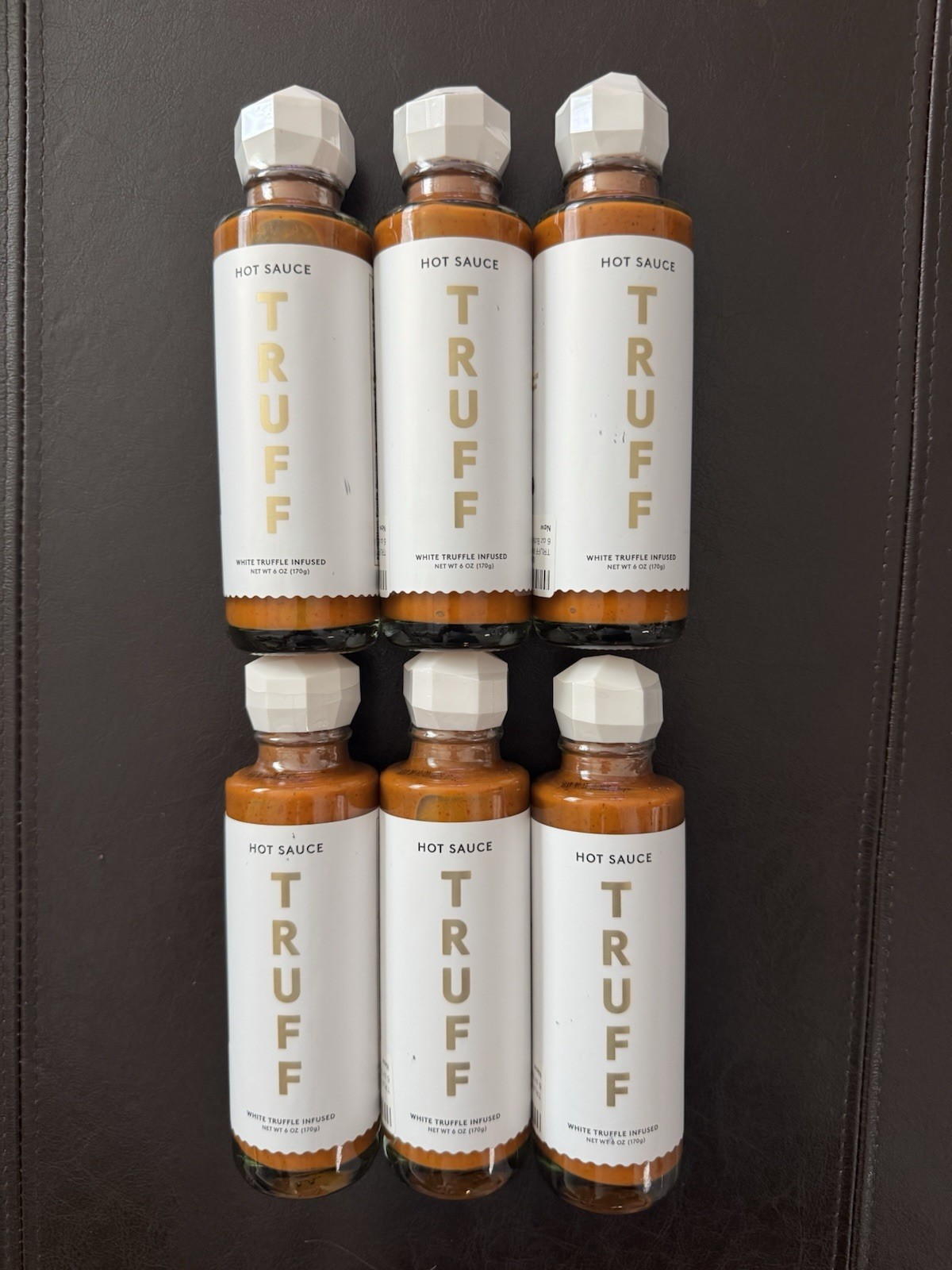 6 Bottles TRUFF Hot Sauce WHITE TRUFFLE Infused 6 oz each - Best By 12/2025 gallery