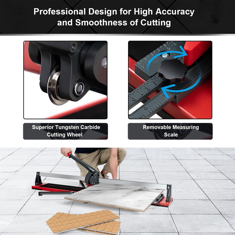 48" Professional Porcelain Ceramic Floor Manual Tile Cutter gallery