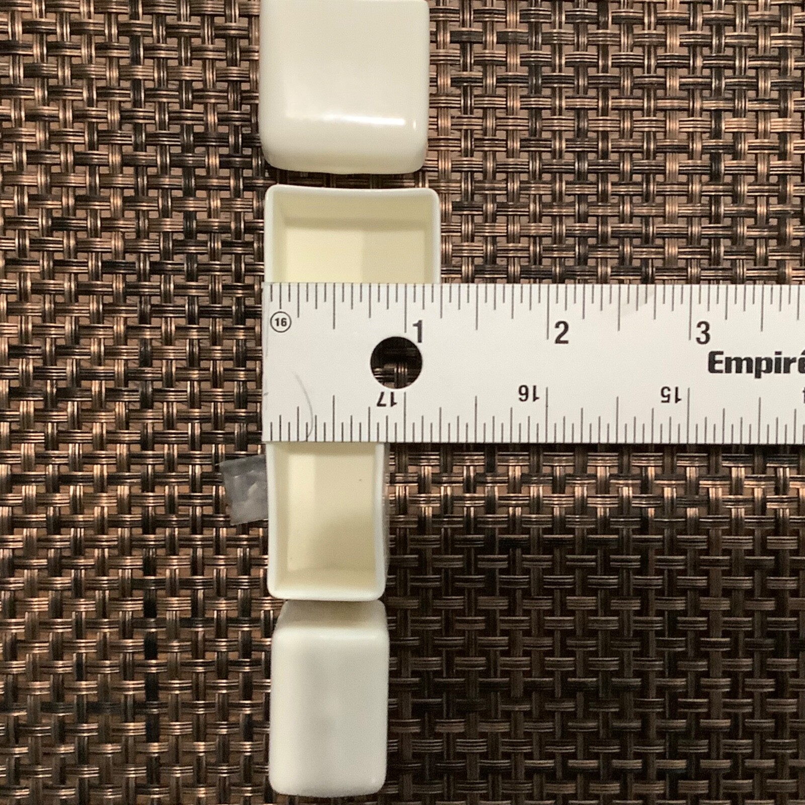 Swimming Pool white step caps, Cap Plugs #VRF-750X1125-16 4Pack gallery