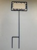 Decorative Garden Stake Santa Holiday 19in X 7in gallery