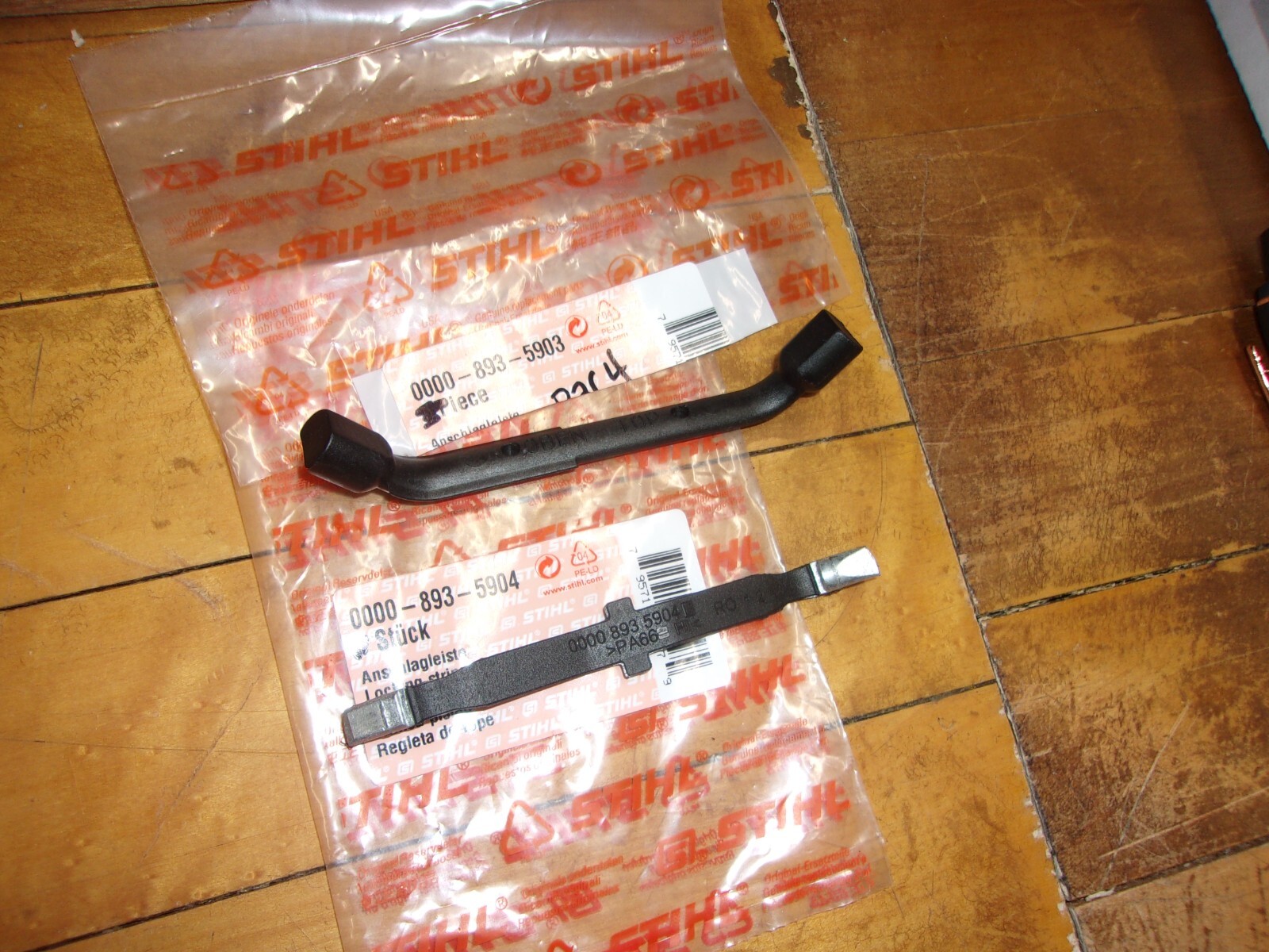 Stihl OEM Piston Stop (2) Locking Strip Chainsaw Trimmer 10mm 12mm #GL-L2A1 gallery