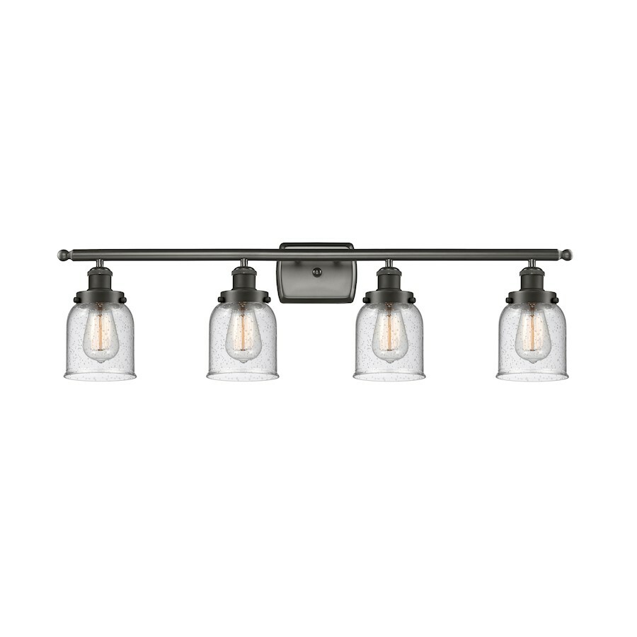 Innovations B SM Bell 4-LT LED Vanity, OBZ Colorful/Bell - 916-4W-OB-G54-LED gallery
