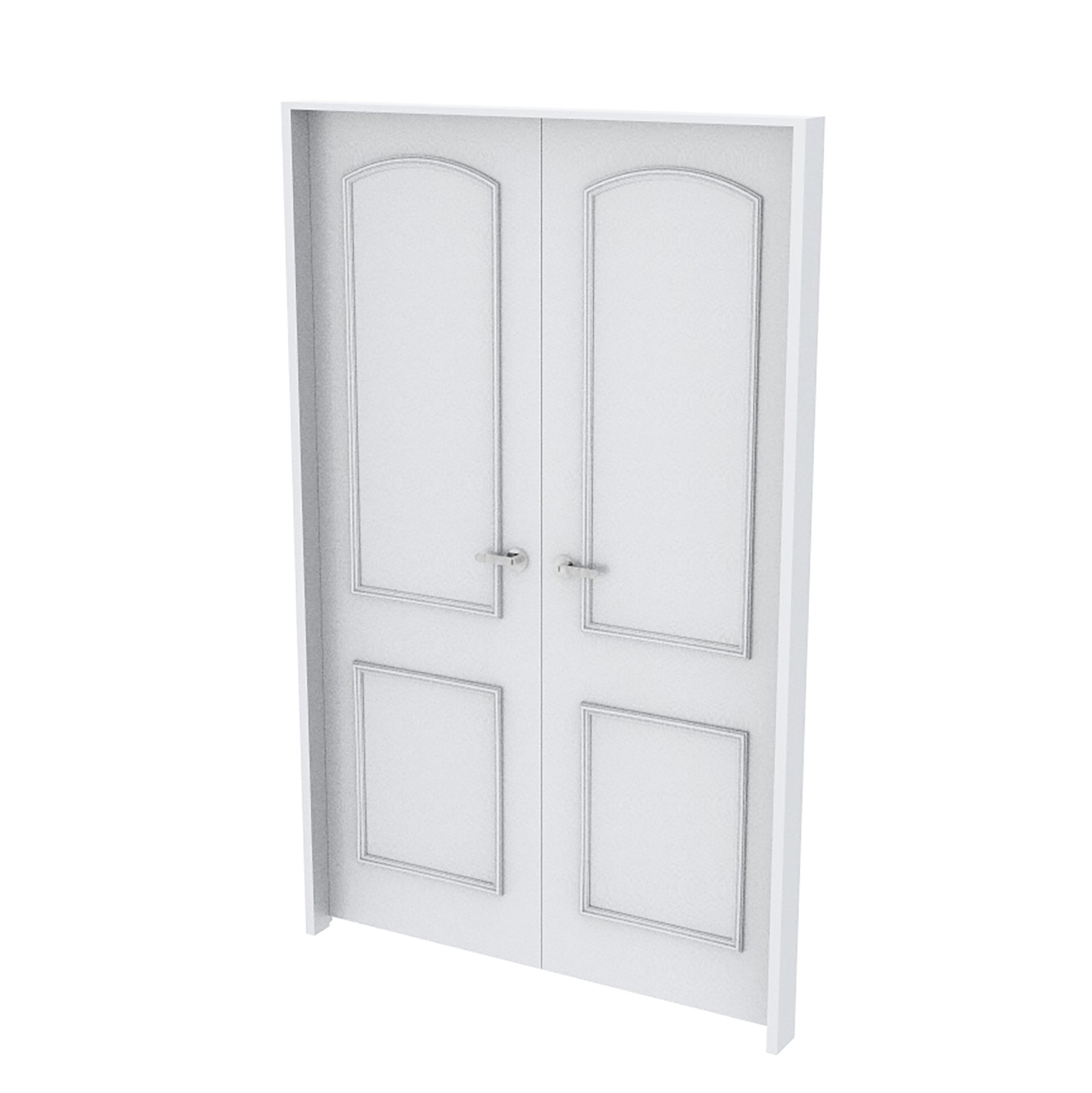 FixtureDisplays 48 x 96" Premium MDF Interior Door 22207-D1 gallery