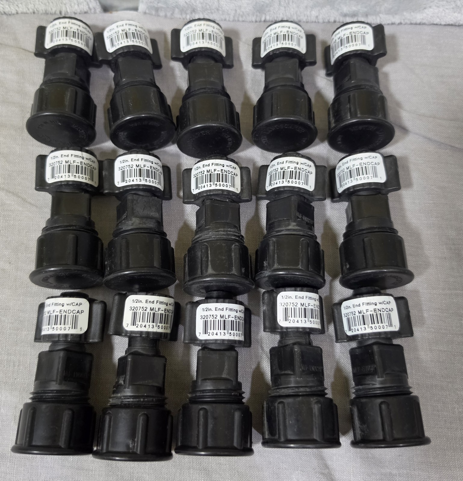 Lot 15 - 1/2-in Poly End Fitting w/ Cap Irrigation 320752 Mister Landscaper gallery