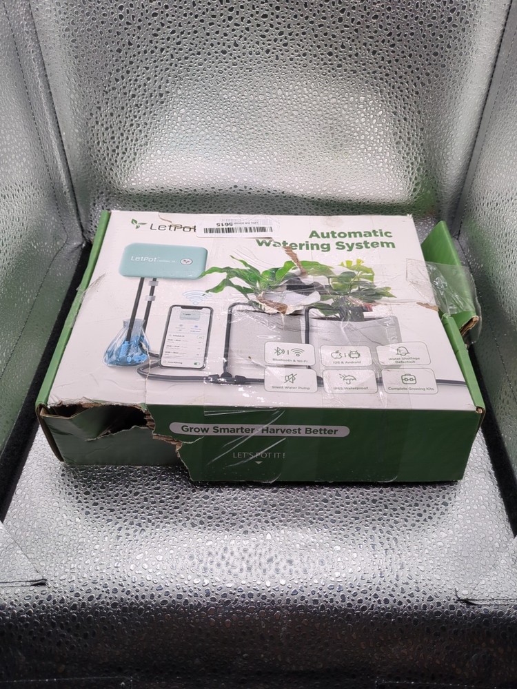 LetPot Automatic Watering System Grow Smarter Harvest Better Bluetooth Wi-Fi App