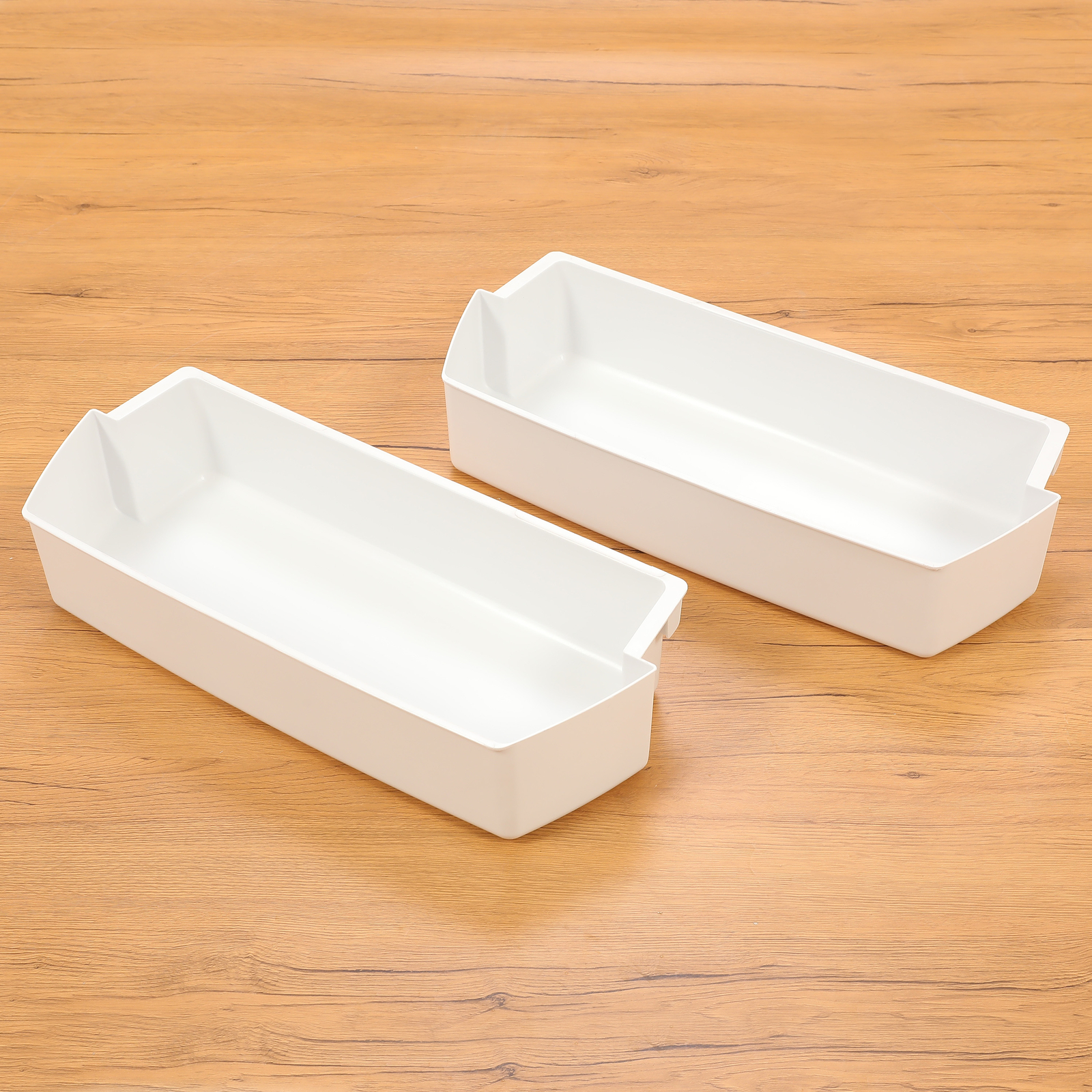 For WP2187172 Refrigerator Door Bin Replacement Whirlpool/Kenmore WHITE 2 Pack gallery