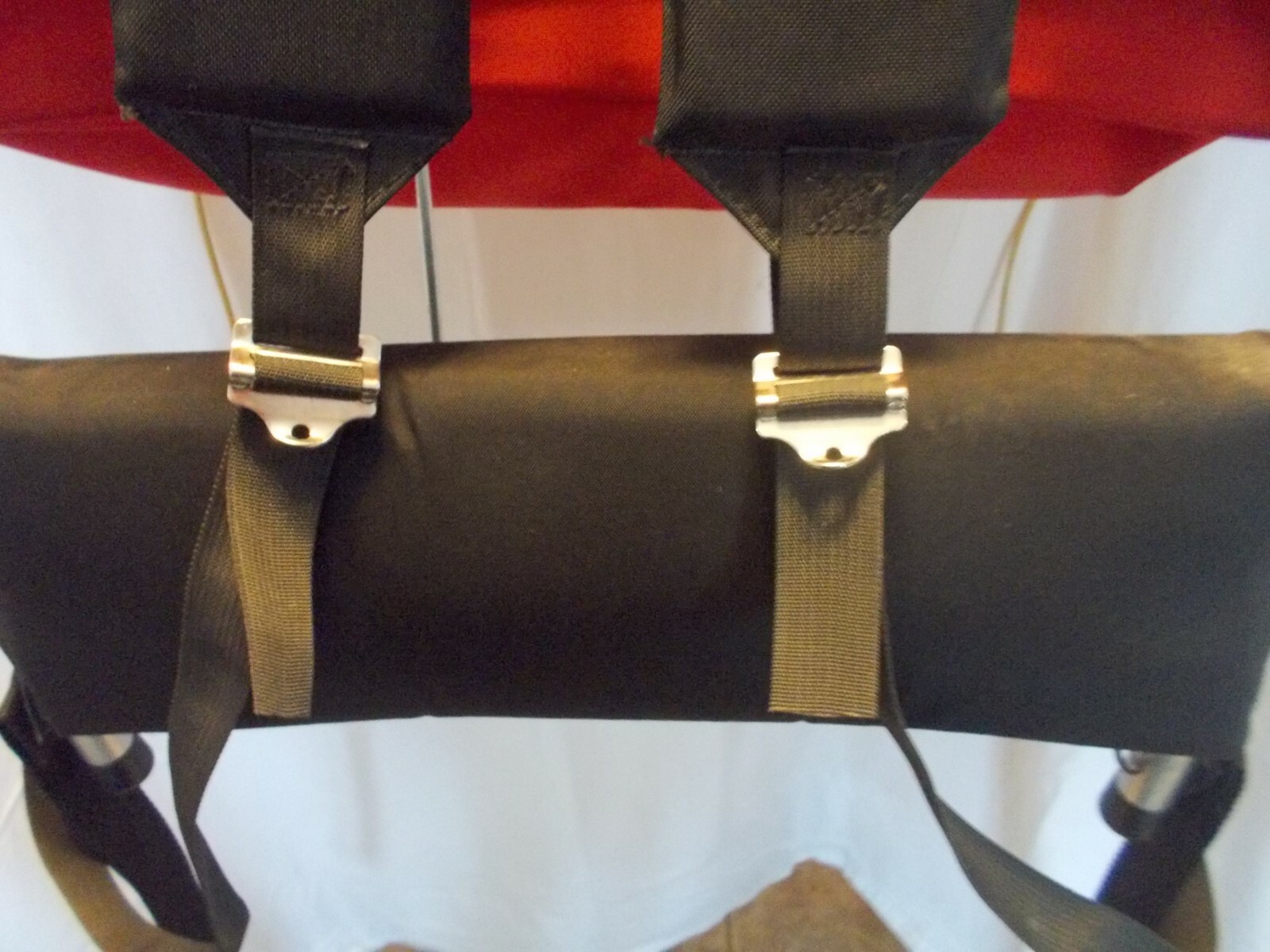 Vintage Conquest Red Hiking Backpack 5