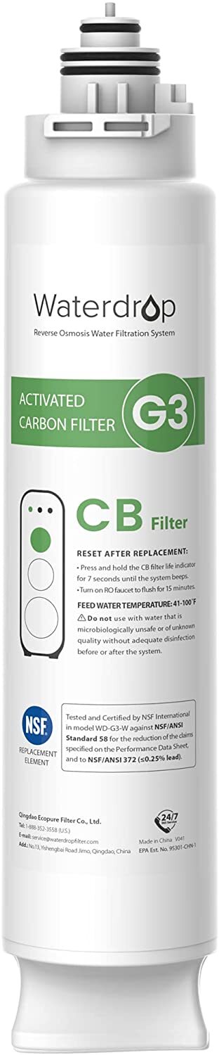 WD-G3-N3CB Filter, 1-year Lifetime, Replacement for WD-G3 Reverse Osmosis System gallery