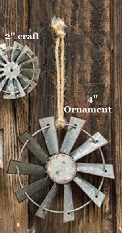 WINDMILL Wall Hanging Decor,Ornament,Craft 3 sz Galvanized Metal FARM WINDMILL gallery