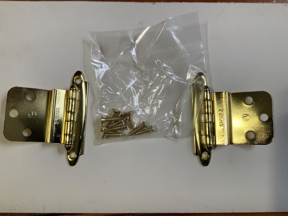 AMEROCK NON-SELF-CLOSING 2-3/4 IN. HINGE POLISHED BRASS BP3417-3