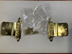 AMEROCK NON-SELF-CLOSING 2-3/4 IN. HINGE POLISHED BRASS BP3417-3