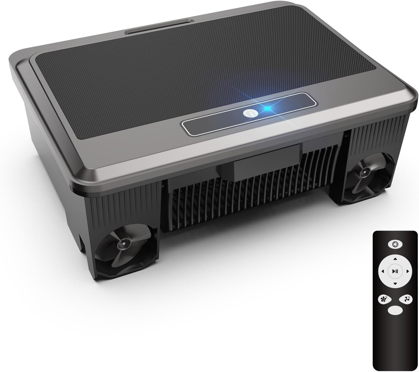 Solar Powered Robotic Pool Skimmer, Surface Black gallery