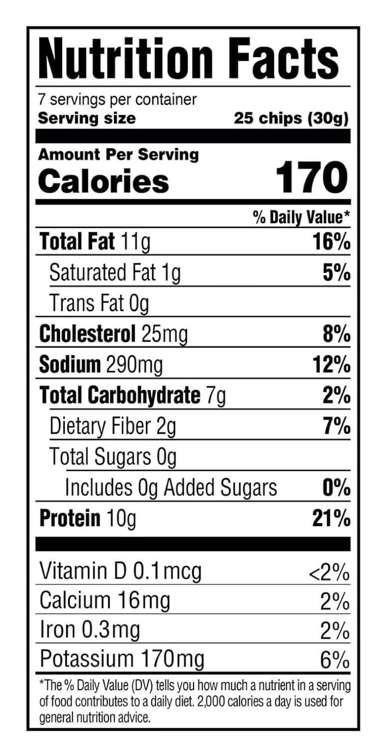 Wilde Protein Chips Buttermilk Ranch Flavor, Crispy Protein Chips, 7 oz gallery