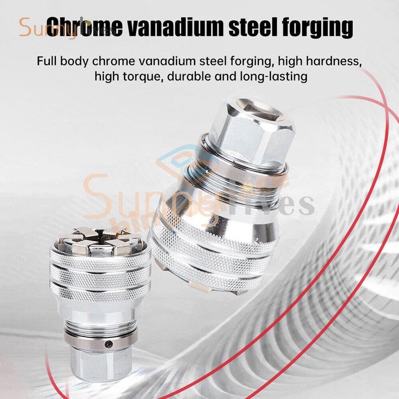 Adjustable Universal Wrench Socket Chrome Vanadium Steel Socket Tool For 10-19mm gallery