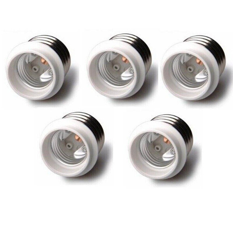 10Pcs Light Bulb Socket Adapter for Mogul Base E39 to Medium E26 Screw Reducer gallery