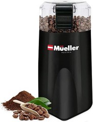 Mueller HyperGrind Precision Electric Spice/Coffee Grinder Mill – Black