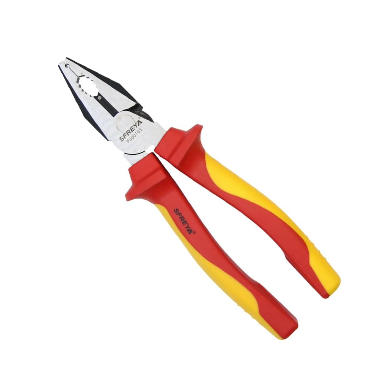 1000V Insulated High Leverage Combination Pliers Chrome Vanadium F8001 8 Inch gallery