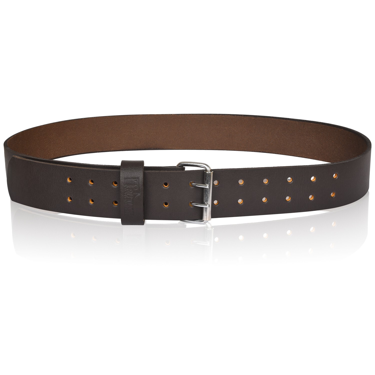TRUTUCH Leather Work Belt | Chocolate Leather 2-Inch Work Belt | Tool Bag Belts gallery