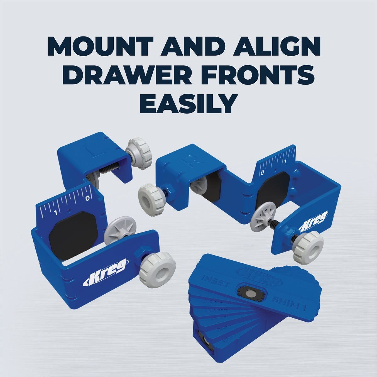 Kreg Drawer Front Mounting System KCS-DFMT-PRO Kreg KCS-DFMT-PRO null gallery