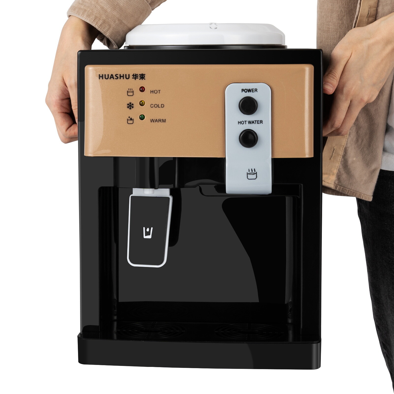 5 Gallons Water Cooler Dispenser Bottom Loading Hot & Cold Water Home Office New gallery