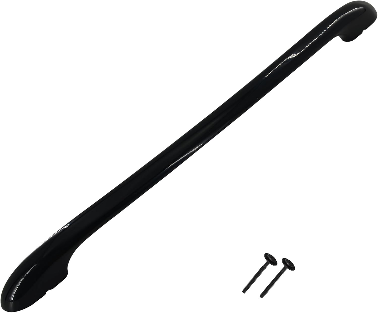 Black Handle Compatible with Frigidaire Kenmore Wall 5304458312 with 2 Screws gallery