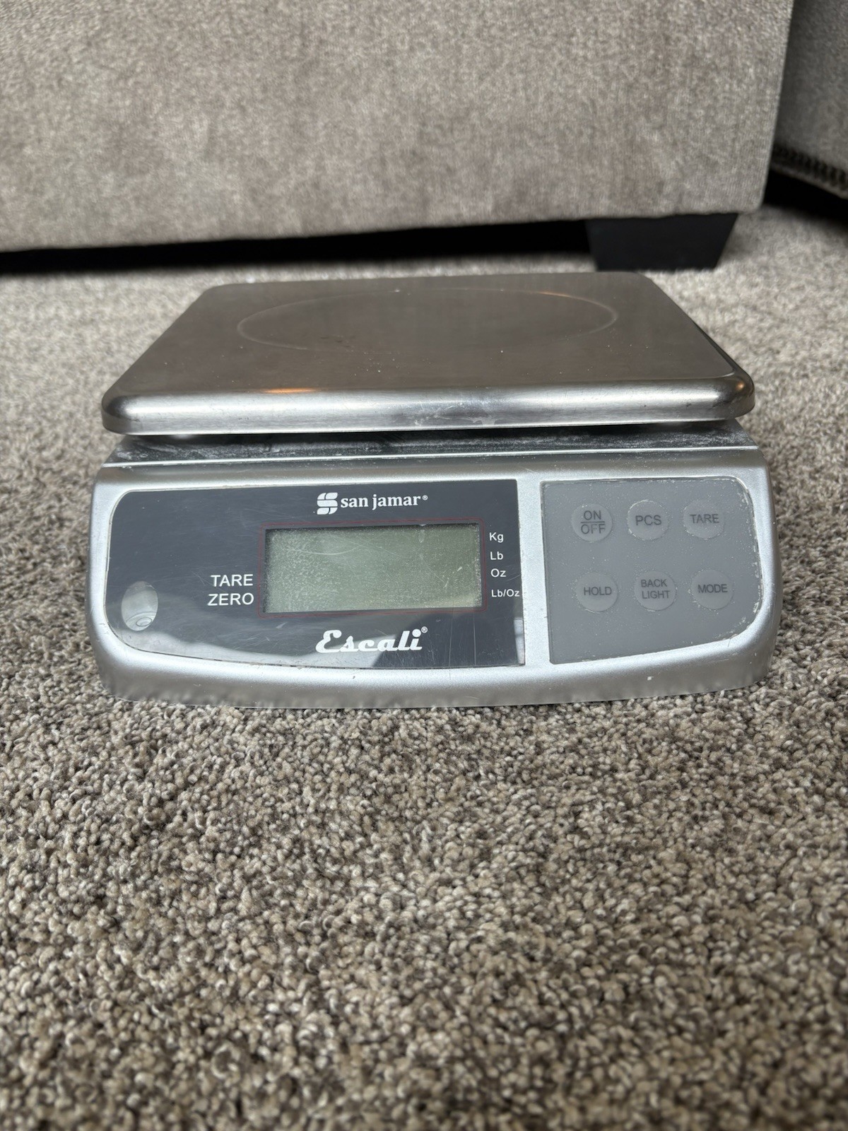 San Jamar Digital Food Scale 66 lb Capacity Stainless Steel Kitchen gallery