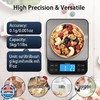BOMATA Large Kitchen Scale with 0.1g/0.001oz High Precision, 5kg/ gallery