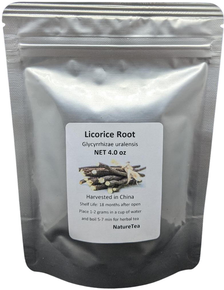 Licorice Root 감초(甘草) - Loose Root C/S by Nature Tea, Wild Crafted from USA gallery
