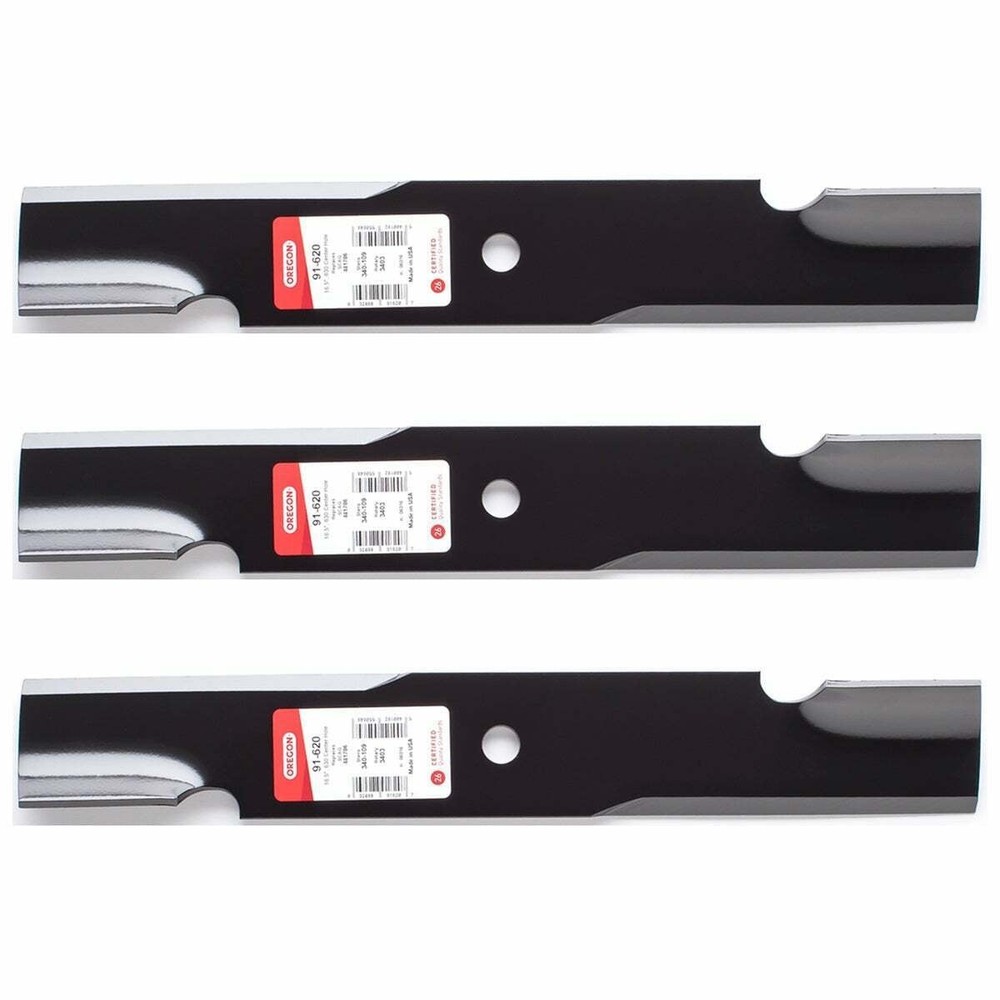 (3) Wright 48" Stander Compatible 91-620 Lawn Mower Blades Replace 7144002