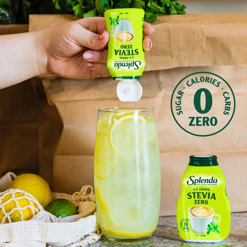 Splenda ZERO Stevia Liquid Zero Calorie Sweetener, 3.38 fl oz. gallery