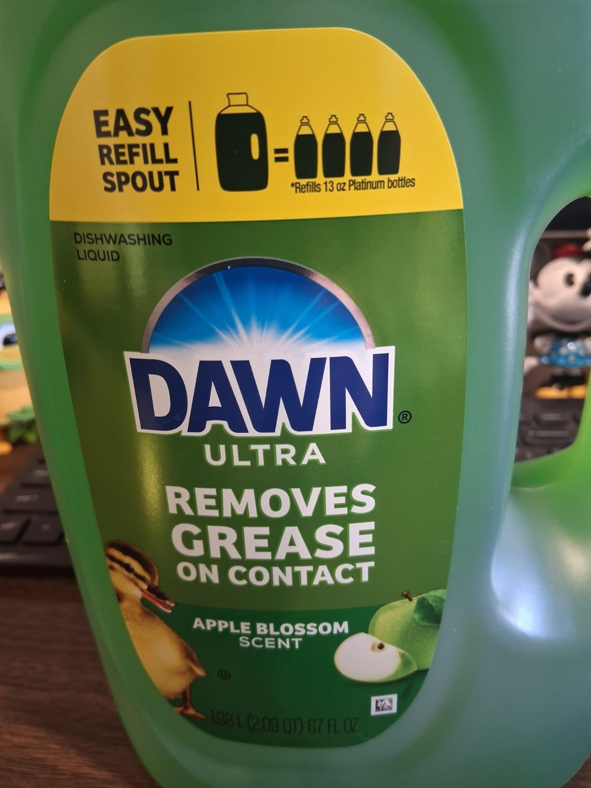 (ONE) Dawn Ultra APPLE BLOSSOM Hand Dish Soap Dishwashing Liquid 90 fl oz,GREEN gallery