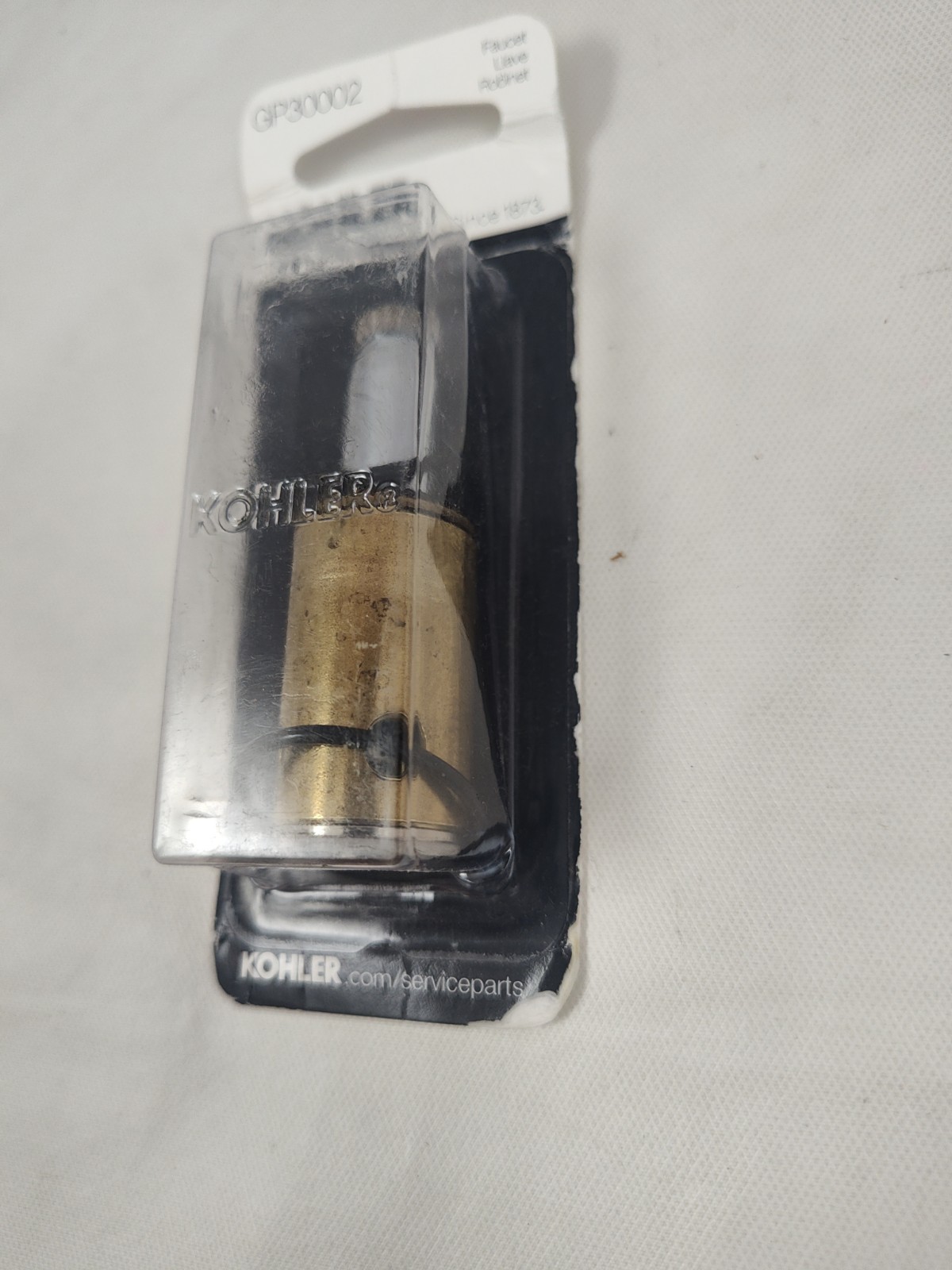 Kohler GP30002 Hot Stem Valvet Assembly Clockwise Brass Valve & Plastic Plunger gallery