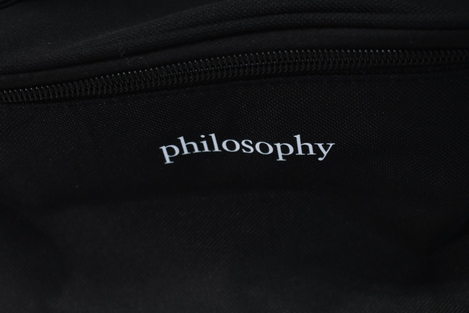 Philosophy Mini Carry Bag Zippered Storage Bag Rectangular 9" L x 5" H x 5" W gallery