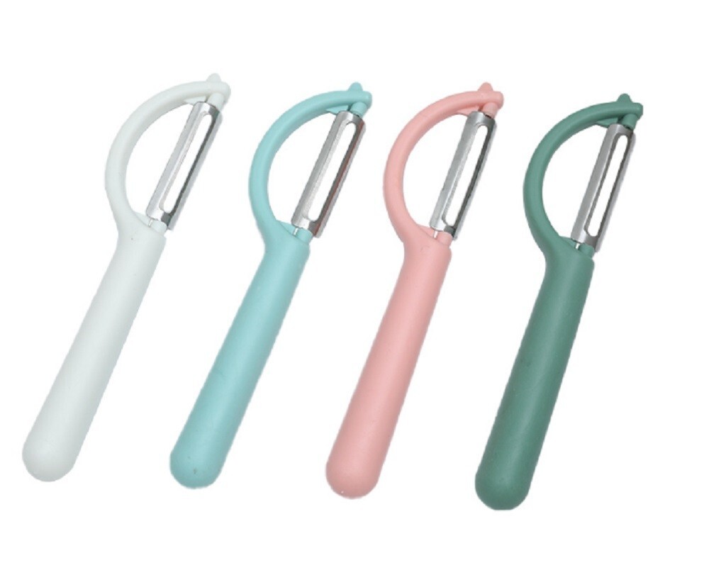 4 Pcs Stainless Steel P-Type Peeler Set-Versatile Fruit & Vegetable Peeling Tool gallery