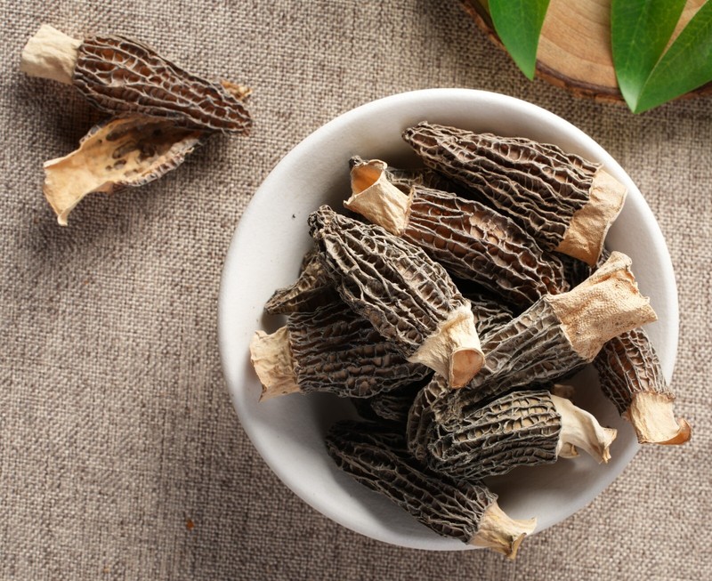 Dried Morel Mushroom, wild crafted - 1 oz / 28.35 g gallery