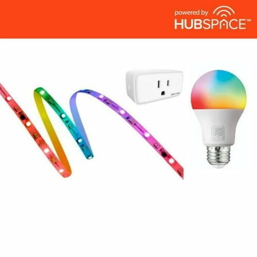 Smart Home Starter Kit Including Color Changing LED Strip Light Smart Bulb and gallery