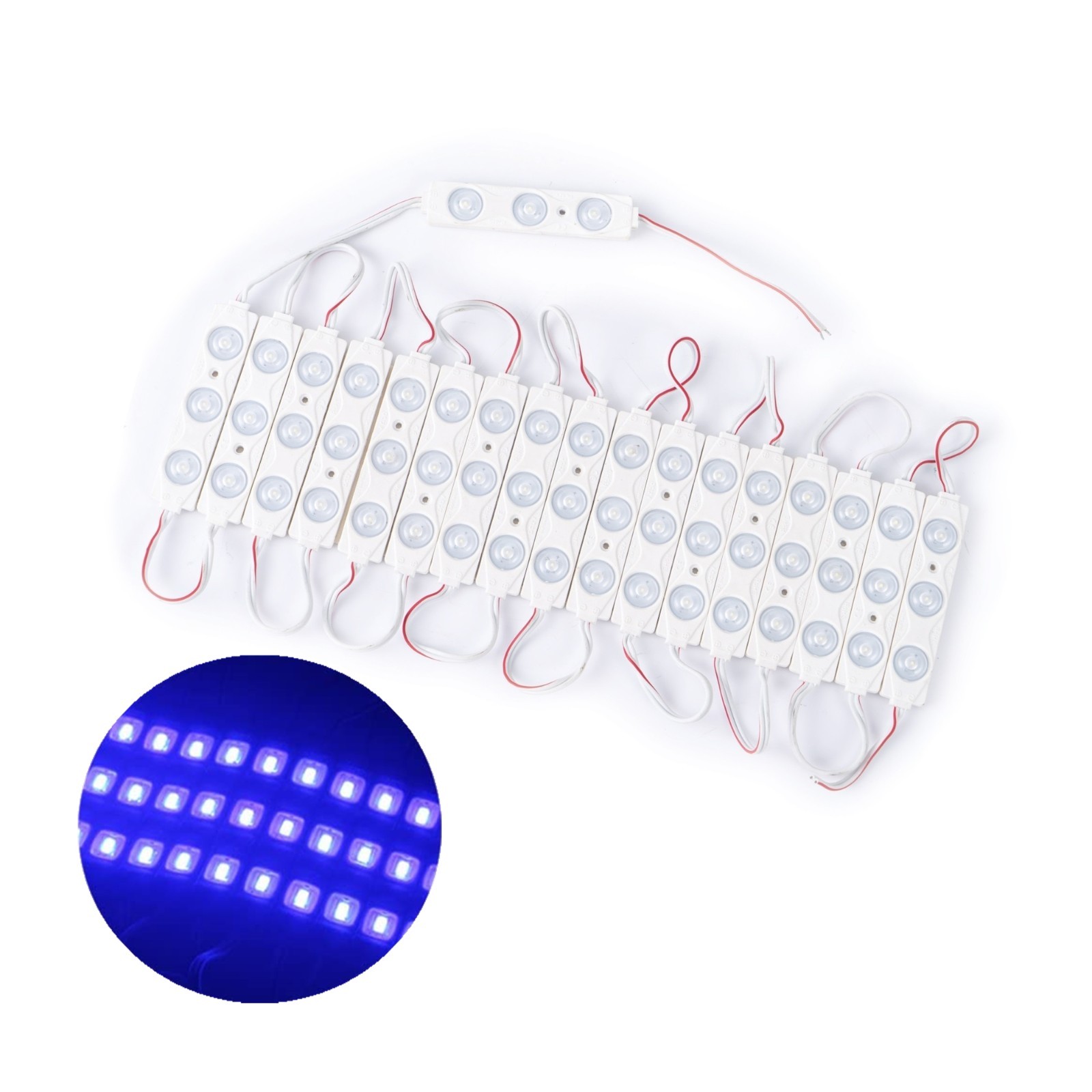 200 PCS 12V LED Module DIY Bulbs 1.32 W Waterproof Decorative Back Light 100FT gallery