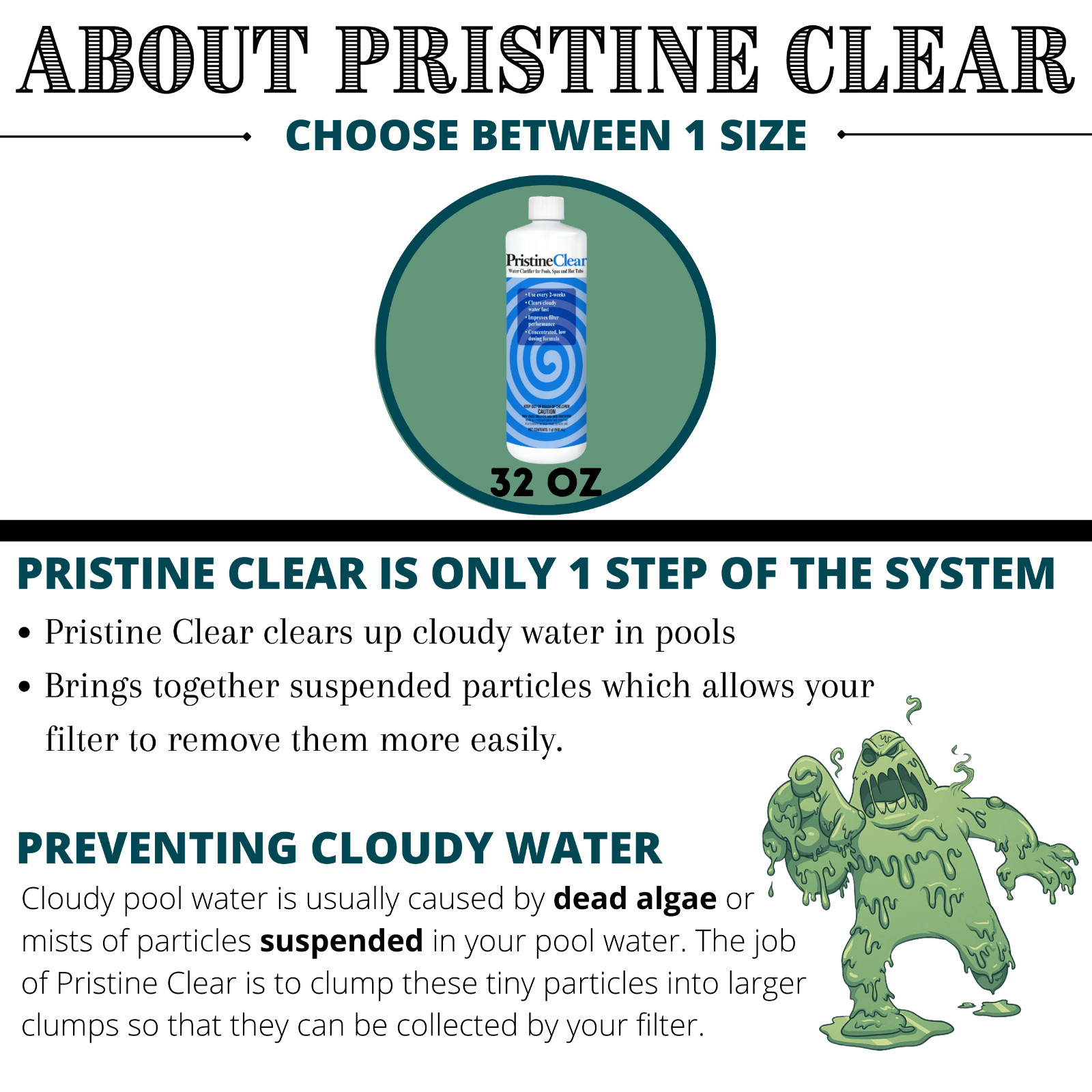 Pristine Clear - 32 Ounce gallery